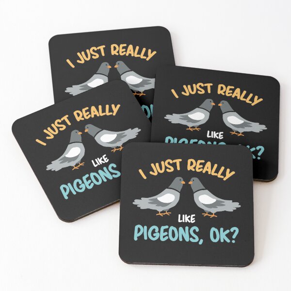 Item preview, I Just Really Like Pigeons, OK? designed and sold by Betsytiptoe.