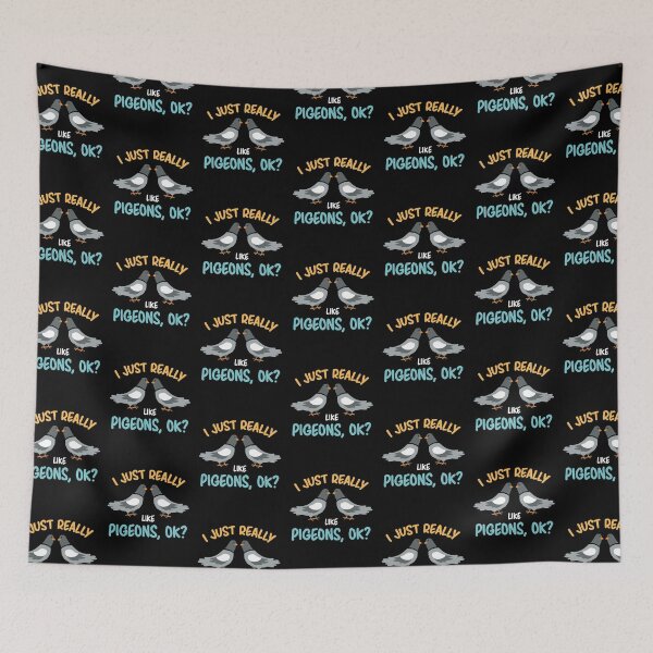 Item preview, I Just Really Like Pigeons, OK? designed and sold by Betsytiptoe.