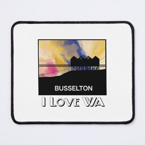Item preview, Busselton Jetty, I love WA designed and sold by LanrivArtStudio.