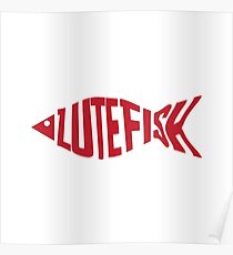 Lutefisk Fish Poster