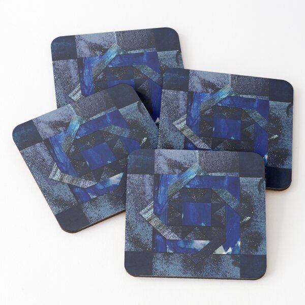 Item preview, Blue quilt star (#7) designed and sold by Nia Alexander.