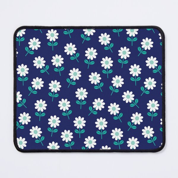 Item preview, Spring Daisies on Navy Blue designed and sold by Daisy Beatrice.
