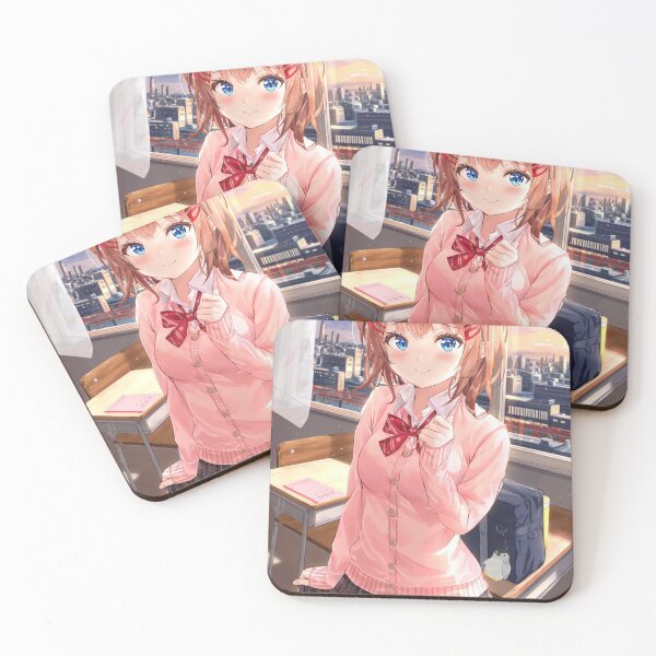 Item preview, Cute anime girl at school designed and sold by LokShyu.