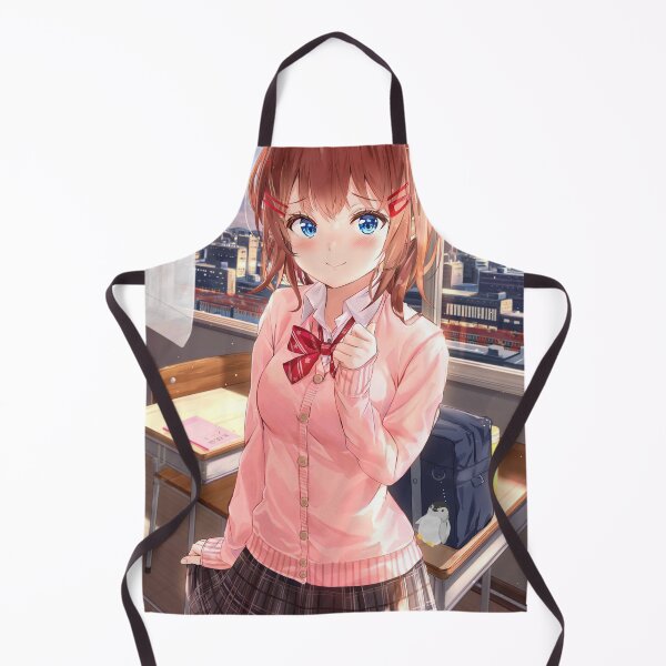 Item preview, Cute anime girl at school designed and sold by LokShyu.