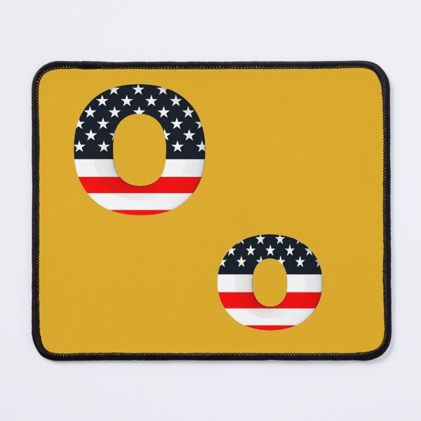 Item preview, alphabet USA O designed and sold by mostheristore.