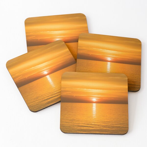 Item preview, Bold Rich Orange - Sundisk Supersymmetry Over Water designed and sold by Georgia Mizuleva.