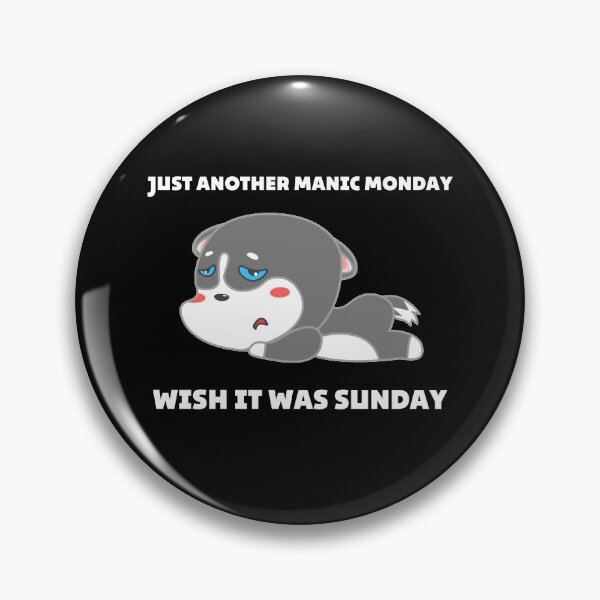 Item preview, Just Another Manic Monday | Husky Dog Lover Quote Design designed and sold by D-Shirt-More.