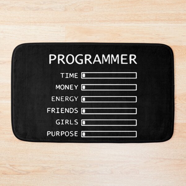 Item preview, Funny Programmer Time Money Energy Friends Girls Purpose Java C++ Choose Your option Python Love Art Design Happy Apparel Essential Inspiration Joy Mood Funny Cat designed and sold by DesignByHeartUK.