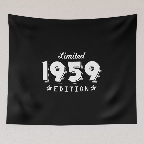 Item preview, Vintage 1959 Limited Edition Classic Gift Premium Apparel Funny Holiday Xmas designed and sold by DesignByHeartUK.