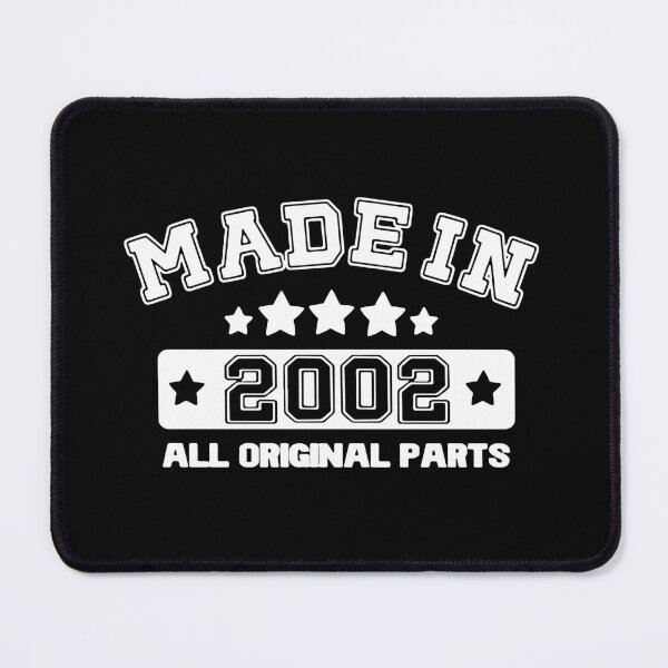 Item preview, Made in 2002 Limited Edition Classic Gift Premium Apparel Funny Holiday Xmas designed and sold by DesignByHeartUK.