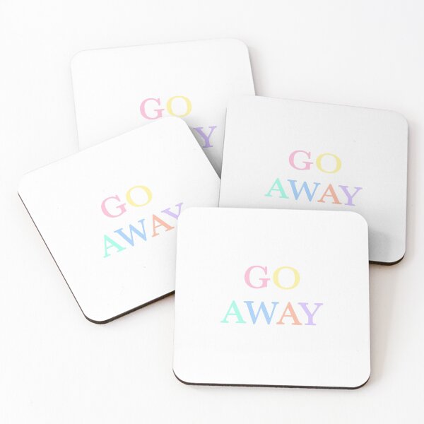 Item preview, Go Away designed and sold by GirlGangPrints.