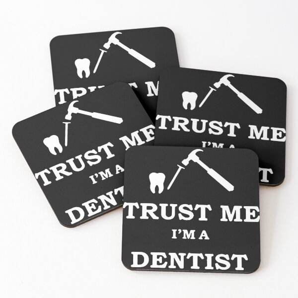 Item preview, Trust me I am Dentist Love Dentist Smile Love Dental Care periodontist Tooth ache Beat Essential Gift Premium Apparel Funny Holiday Xmas designed and sold by DesignByHeartUK.