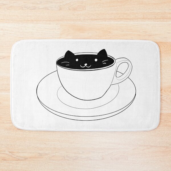 Item preview, Cat coffee designed and sold by mushin-.