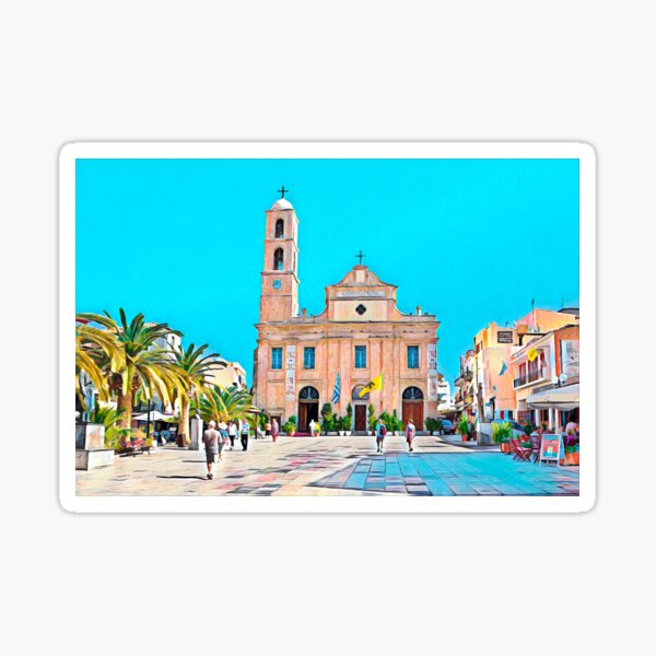 Item preview, Chania Streets designed and sold by Sofia-Draws.