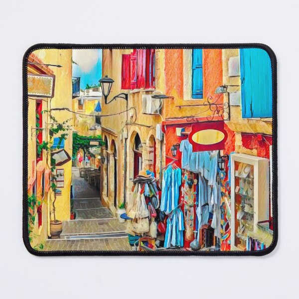 Item preview, Streets of Chania designed and sold by Sofia-Draws.