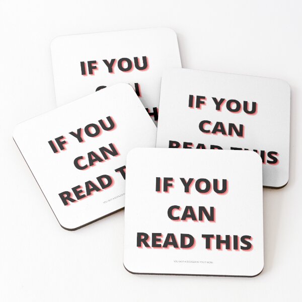 Item preview, IF YOU CAN READ THIS designed and sold by FNMDRYP.