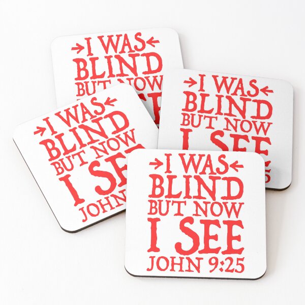 Item preview, John 9:25 I SEE designed and sold by plushism.