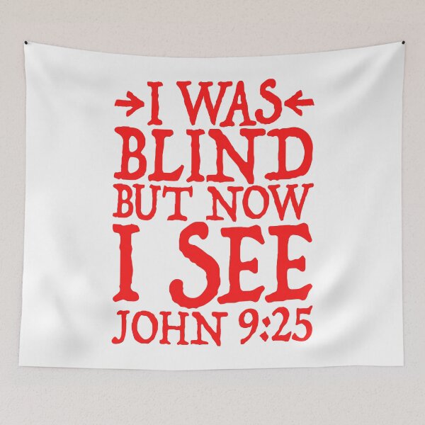 Item preview, John 9:25 I SEE designed and sold by plushism.