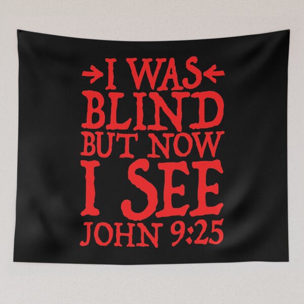Item preview, John 9:25 I SEE designed and sold by plushism.