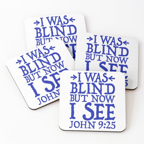 Item preview, John 9:25 I SEE designed and sold by plushism.