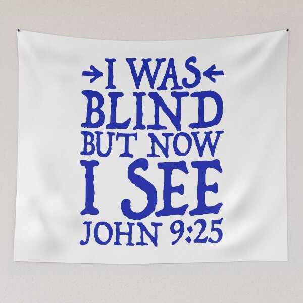 Item preview, John 9:25 I SEE designed and sold by plushism.