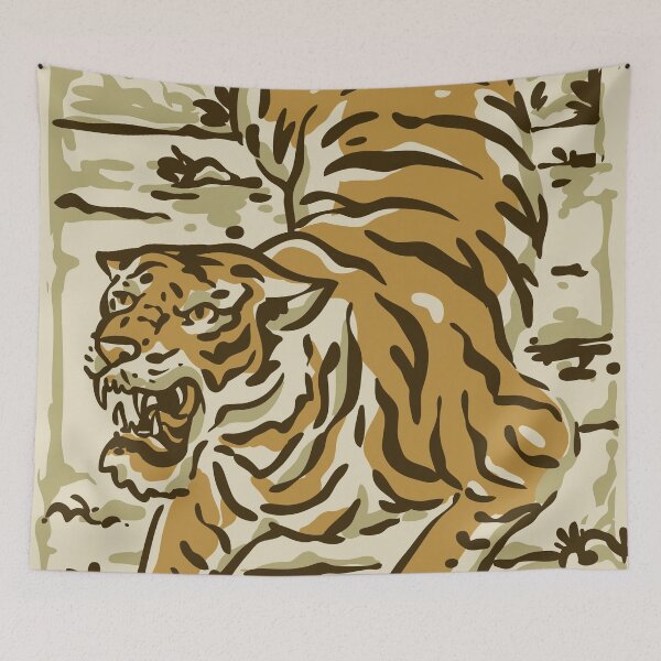 Item preview, The Magnificent Predator Tiger designed and sold by Vector Scout Lab.