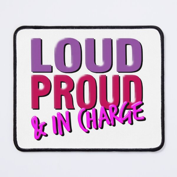 Item preview, Loud, Proud & In Charge designed and sold by Capputeeno.