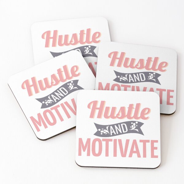 Item preview, Hustle and Motivate - Motivational designed and sold by Psych-odyssey.