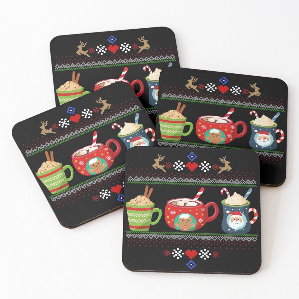 Item preview, Hot Chocolate Ugly Christmas sweater designed and sold by CharJens.