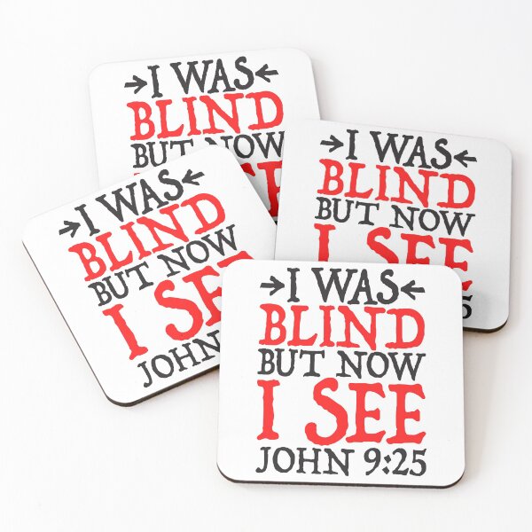 Item preview, John 9:25 I SEE designed and sold by plushism.