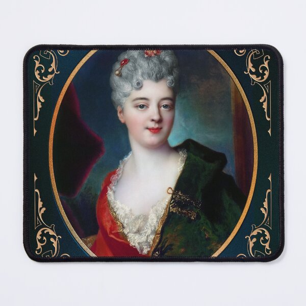 Item preview, Presumed Portrait of Elisabeth Delpech by Nicolas de Largillierre Fine Art Xzendor7 Old Masters Reproductions designed and sold by Xzendor7 Digital Art Creations.