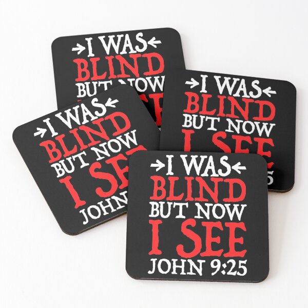Item preview, John 9:25 I SEE designed and sold by plushism.