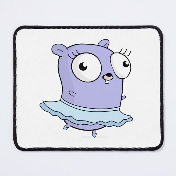 Item preview, Golang Gopher Dancing Ballet designed and sold by cookieandcode.