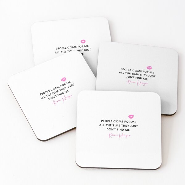 Item preview, Karen Huger - "People Come For Me All The Time, They Just Don't Find Me" - RHOP designed and sold by MessyStars.
