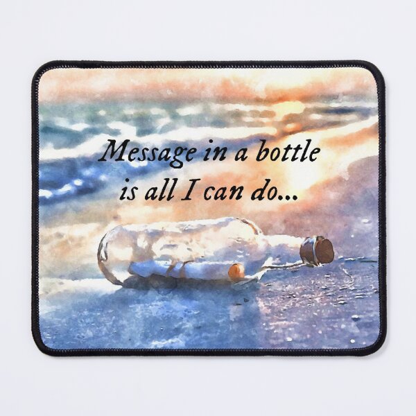 Item preview, Message in a bottle designed and sold by Senku112.