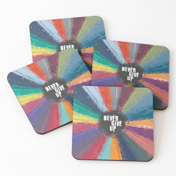 Item preview, NEVER GIVE UP designed and sold by KeK-design.