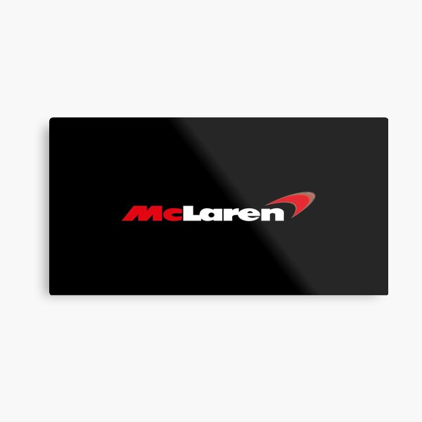 McLaren racing logo Metal Print