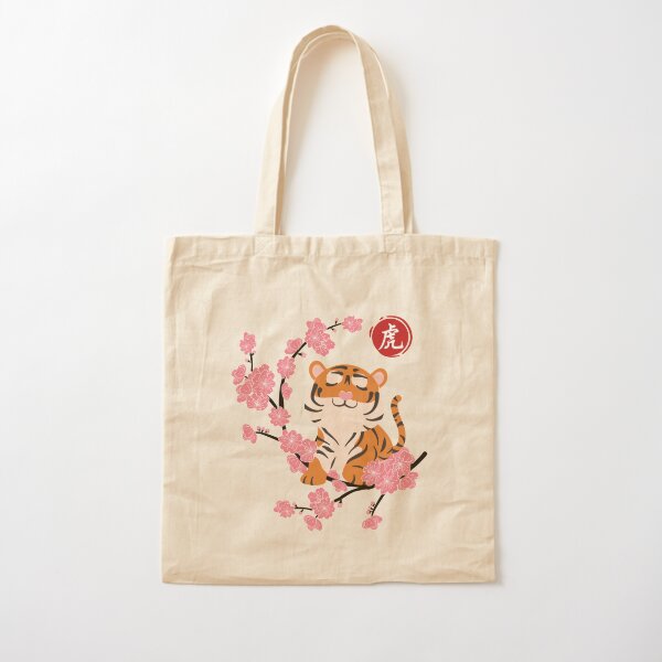 Plum Blossom Yoga Tote Bag