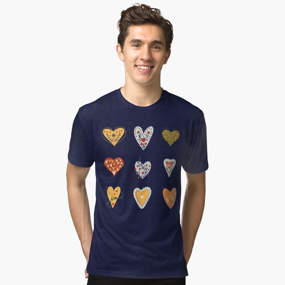 Item preview, Tri-blend T-Shirt designed and sold by Dollfacedesign.