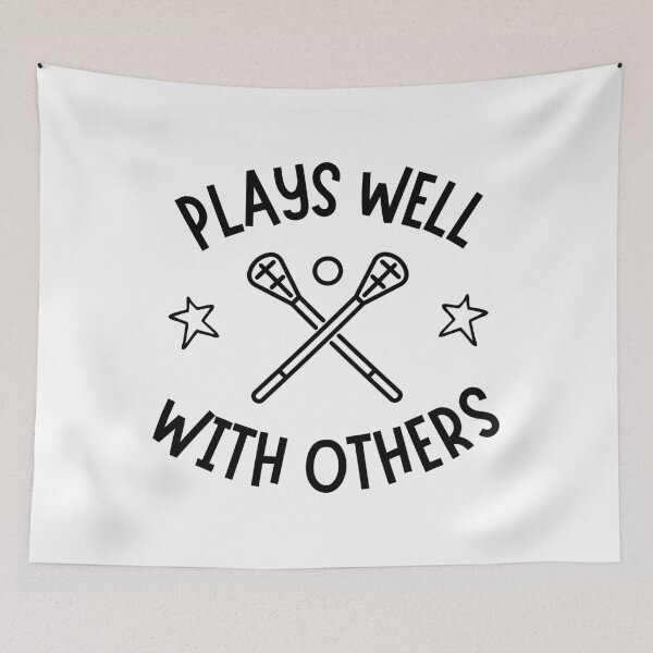 Item preview, Lacrosse: Plays well with others designed and sold by TheGreenGoat.