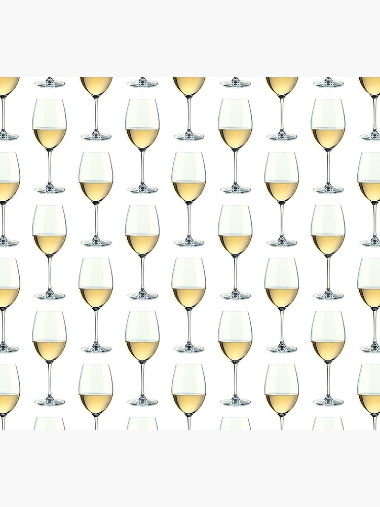 WHITE WINE, in a Glass. by TOMSREDBUBBLE