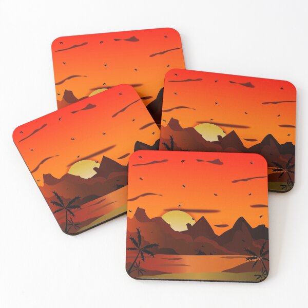 Item preview,  Sunset Retro Lovers designed and sold by ELBERSAID.