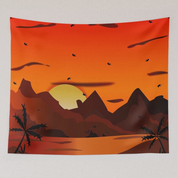 Item preview,  Sunset Retro Lovers designed and sold by ELBERSAID.