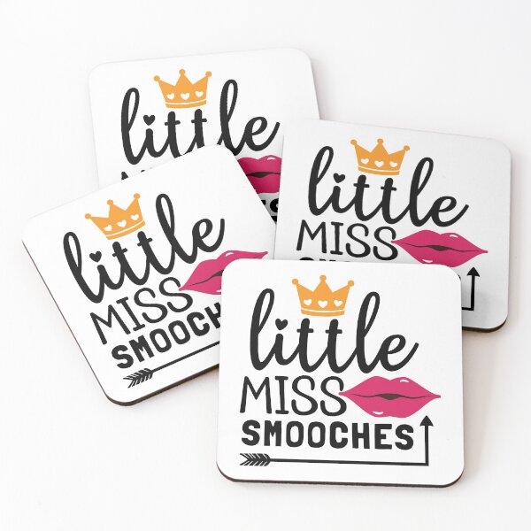 Item preview, Little Miss Smooches-valentines day 2022 designed and sold by Hartics.