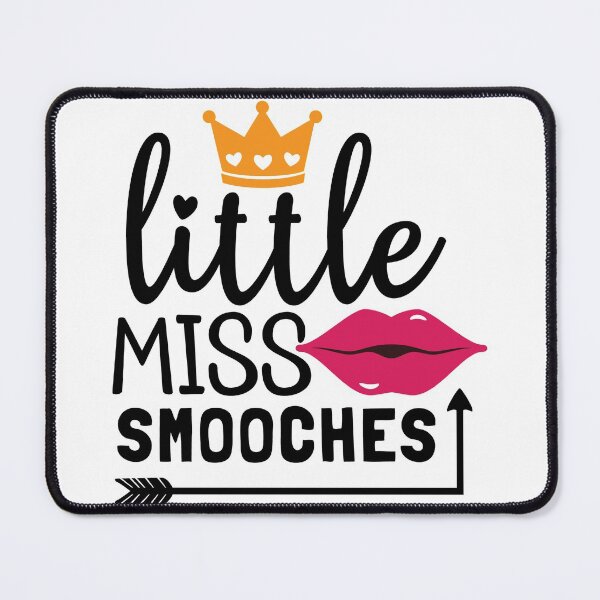 Item preview, Little Miss Smooches-valentines day 2022 designed and sold by Hartics.