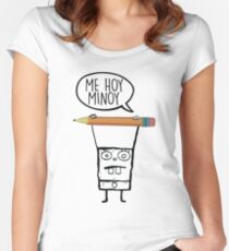 Ich Hoy Minoy - Spongebob Tailliertes Rundhals-Shirt