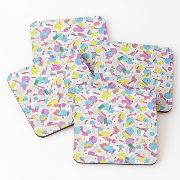 Item preview, 90s Retro Pastel Confetti Pattern  designed and sold by Designs By YL.