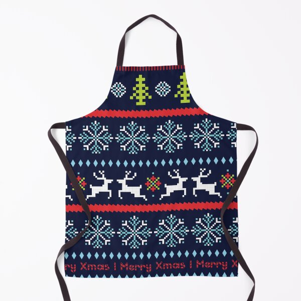 Item preview, Christmas sweater pixeled pattern designed and sold by MJ ART.