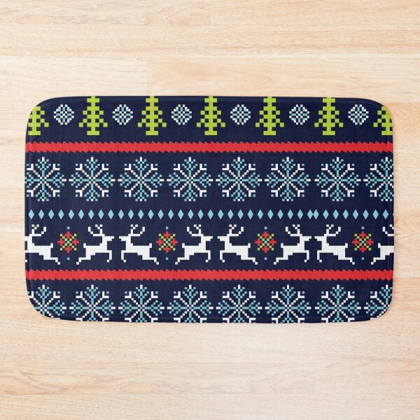 Item preview, Christmas sweater pixeled pattern designed and sold by MJ ART.
