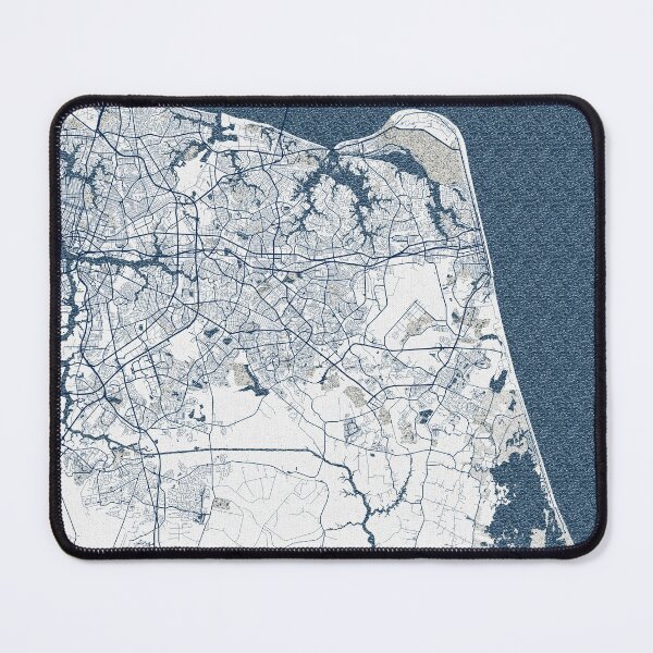 Item preview, Virginia Beach City Map of the USA - Coastal designed and sold by deMAP.